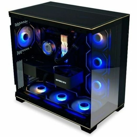 PCケース(自作PC用) lian li o11 dynamic evo black Lian Li O11 Dynamic EVO RGB O11DERGBX.US Black Aluminum