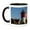 Black/White, variant on 3drose, Usa, Massachusetts, Cape Cod, Eastham, Nauset Lighthouse at Dawn, 11oz Two-tone Yellow Mug