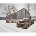 thumbnail image 3 of Deiter, Lori 14x12 Black Modern Framed Museum Art Print Titled - Rustic Winter Charm, 3 of 5