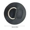 thumbnail image 5 of PVC Patches With D Rings Deck Rigging Rope Rings Buckle Round Rings Pad, 5 of 7