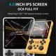 thumbnail image 2 of NEW POWKIDDY RGB20SX Handheld Game Console 720*720 4 Inch IPS Screen Built-in WIFI Retro Gaming Opending Linux Children's Gifts, 2 of 5
