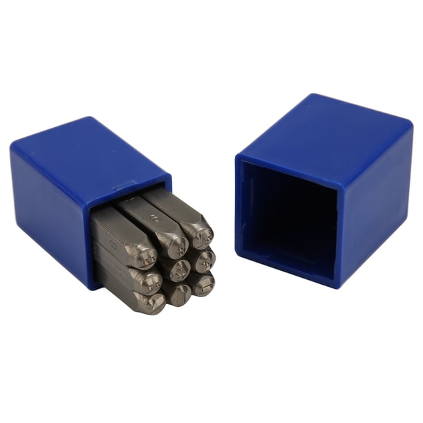 Lot De 9 Poinçons Chiffres Acier 1mm Pour Fabrication De Bijoux - Neuf (uxcell)