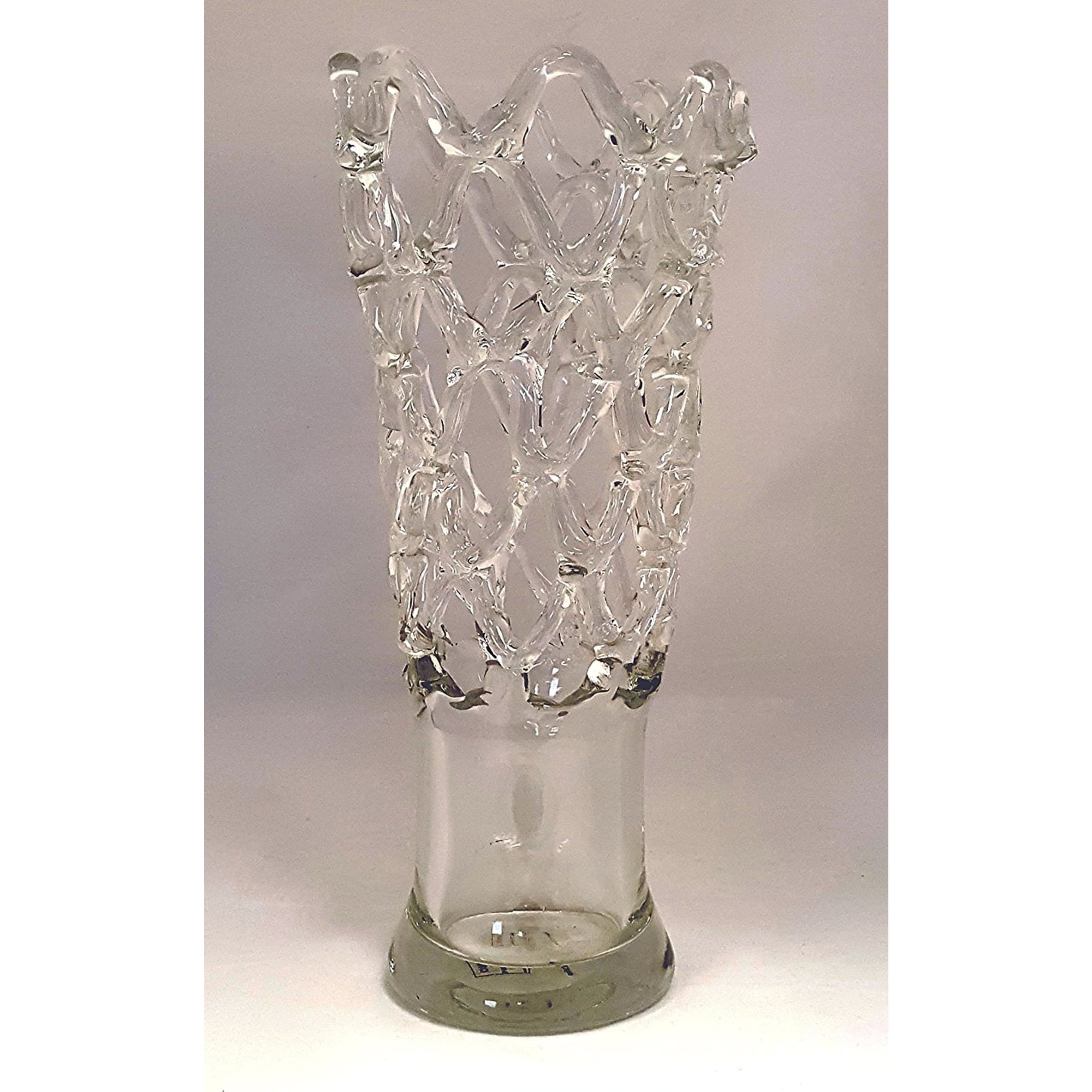 Manhattan Chic Artisan Net Glass Bowl Vase 