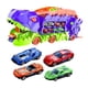 thumbnail image 1 of Coche comiendo dinosaurio perfke juguete de dinosaurio almacenamiento flexible 8 coches, 1 of 9