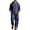 Navy, variant on Men's Suits Classic Formal Business Jacket Pants Set Slim Fit Wedding Outfit Versatile Stylish Comfortable