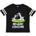 thumbnail image 3 of Inktastic My Aunt Loves Me Zebra Zoo Animal Boys or Girls Toddler T-Shirt, 3 of 5