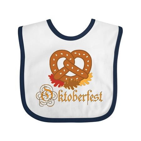 

Inktastic Oktoberfest Pretzel German Festival Gift Baby Boy or Baby Girl Bib