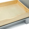 thumbnail image 6 of Ariel Taylor 73 In. Double Rectangle Sink Vanity With Carrara White Marble 0.75In Countertop In Grey, 6 of 11