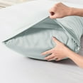 thumbnail image 5 of Wovilon Medium Cool Pillowcase Pillow Pouch Brushed Fabric Pillowcase Cool Pillowcase Suitable For Sound Sleepers Soft Breathable Pillowcase Envelope Closure 20x26 Ft., 5 of 6
