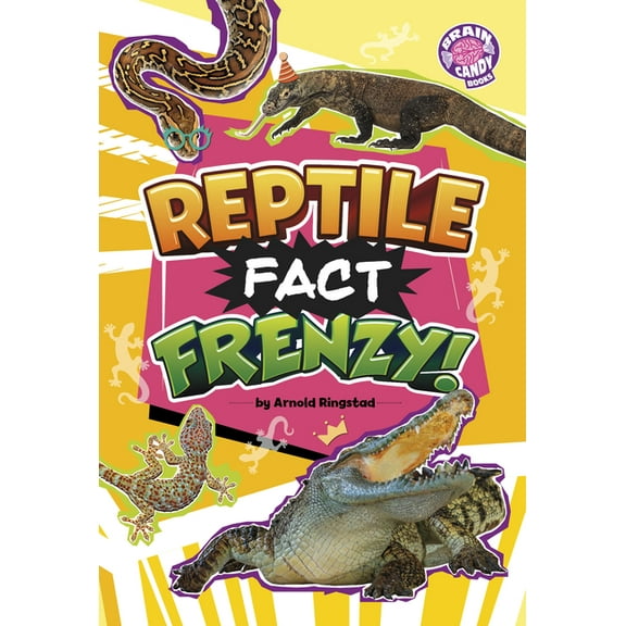 Brain Candy Books: Fact Frenzy Reptile Fact Frenzy!, (Paperback)