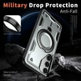 thumbnail image 3 of Funda Magnética para Samsung Galaxy S25 Plus Funda con soporte [Compatible con MagSafe] Protección Militar contra Caídas Funda Duradera de TPU para teléfono PC a prueba de golpes, 3 of 6