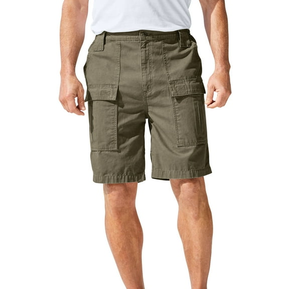 KingSize Men's Big & Tall Deeper Pocket 8" Cargo Shorts