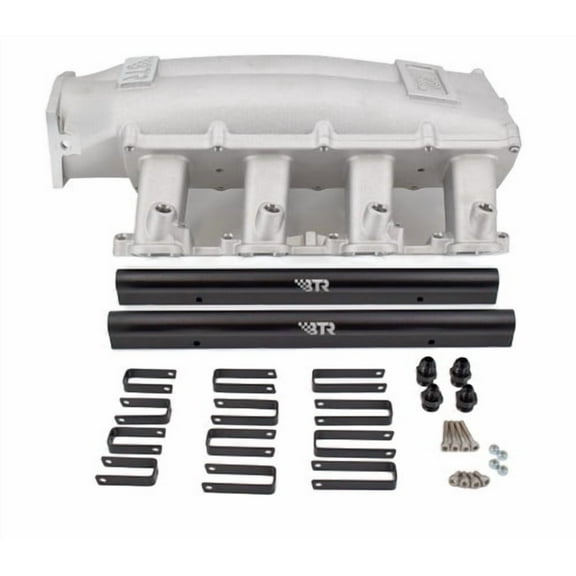 BTR Brian Tooley Racing Trinity LS7 Intake Manifold -Natural Finish - with Fuel Rails - Square Port LS7 Z06 Z28 427