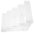 thumbnail image 6 of GAXIRE Acrylic Display Riser Organizer for Vendor Events Transparent Collector Stand 1 Piece Showcase, 6 of 8