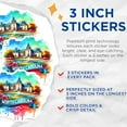 thumbnail image 2 of (3 Pack) North Carolina Decals - Watercolor Biltmore - Travel Stickers- 3 Inches On Longest Side - Easy Peel & Apply - Made in USA - 3MCS5833, 2 of 7