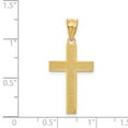 thumbnail image 4 of Real 14kt Yellow Gold Cross Pendant; for Adults and Teens; for Women and Men, 4 of 4