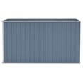 thumbnail image 6 of vidaXL Storage Shed Wall-mounted Garden Shed for Backyard Galvanized Steel, 6 of 86
