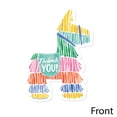 thumbnail image 3 of Big Dot of Happiness Fiesta Thank You Cards with Envelopes, Flat Pinata-Shaped Mexican Themed Party Blank Thank You Note Cards - Set of 12, 3 of 6