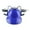Blue, variant on ZTGD Drinking Helmet Adjustable Labor-saving Plastic Novelty Lazy Drinks Helmet Supplies for Home