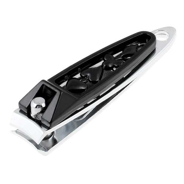 Unique Bargains Manicure Heart Emery Board Inside Nail Clippers Trimmer
