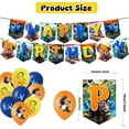 thumbnail image 4 of 32 Pcs For Rio Cartoon Movie Theme Birthday Party Decorations Set 13 Cupcake Toppers,With 1 Happy Birthday Banner,18 Balloons,All-in-One Celebration Party Kit Supplies, 4 of 7