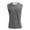 Gray_001, variant on Domuza Shirts for Men Vintage V Neck Button Down Tank Tops Distressed Washed Sleeveless Tees Sporty Clothing with Chest Pocket Blue XXL