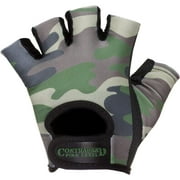 Contraband Sports 5217 Pink Label Camo Weight Lifting Gloves - XS - Green