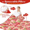thumbnail image 3 of Pioneer Flower Floral Print Pattern Toddler Nap Mats for Kids Preschool,Sleeping Mat Bag or Kids,Toddler Sleeping Bag,Toddler Nap Mat or Daycare, 3 of 6