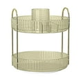 thumbnail image 2 of Ovzne Covered Storage Box Storage Basket Toiletry Storage Box, Desktop Rotatable Dressing Table, Skin Care Product Storage Rack, Lipstick Brush Storage Rack Large Capacity Storage Box On Clearance, 2 of 2