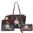 thumbnail image 1 of Set Marca Nicole Lee Satchel/de mano/cartera Career Woman Nicole Lee 3 Pcs, 1 of 3