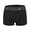 Black, variant on LYEAA Breathable Boxers Men Cotton Soft Trunks Solid Comfortable Underpants Elastic Waistband Fashion Support Pouch Underwear No fly Black L