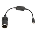 thumbnail image 2 of Accesorios Electrónicos Para Automóvil, Adaptador De Corriente Para Encendedor De Cigarrillos De Automóvil, Completamente Funcional, Macho A Hembra, 5 V, USB C A 12 V, Para, 2 of 7