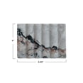 thumbnail image 2 of Creative Co-Op Mélange Marble Soap Dish, Black and Beige, 2 of 4