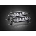 thumbnail image 1 of ARC Lighting Light Bar 61012 Xtreme Series; LED; 1.6 Inch x 6.1 Inch x 2.3 Inch Rectangular; White LP Modular And Amber CREE Bulb; Fog Beam And Strobe Beam; 1400 Lumens Per Light; Clear Lens, 1 of 1