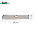 thumbnail image 2 of Uxcell Kitchen Faucet Mat, 2pcs Sink Splash Guard Draining Pad Bathroom Drying Mat Grey, 2 of 5