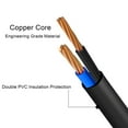 thumbnail image 5 of Aprelco DC Power 1 Female to 2 Male Splitter 2.1*5.5mm 12V Pigtail Cable Plug Wire, 5 of 5