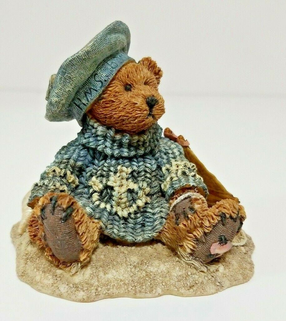 Boyds Bears Bearstone Resin Figurine Christian By the Sea