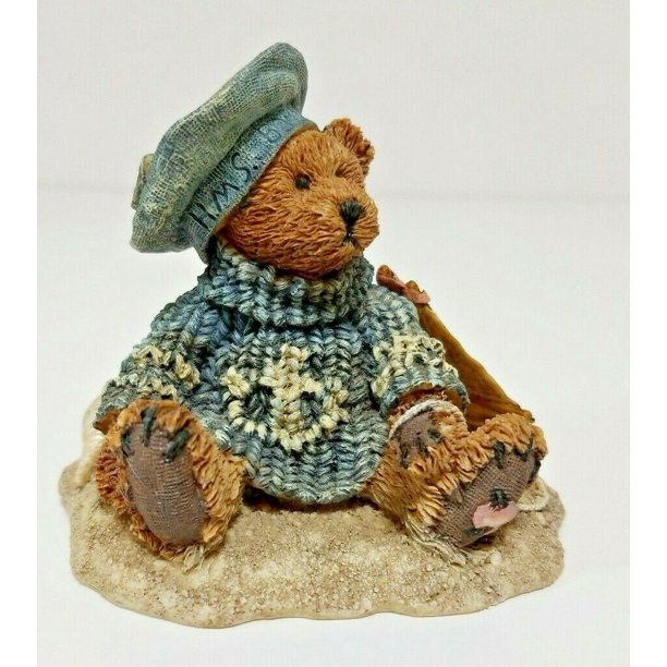 Boyds Bears Bearstone Resin Figurine Christian By the Sea