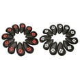 thumbnail image 4 of Maoww Golf Iron Headcover Club Head Cover Protection Sticker Closure Black+Red, 4 of 5