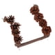 thumbnail image 5 of Juguete de percha de madera con forma de piña para loros, columpio para conure, cacatúa, periquito y gris africano, 5 of 14