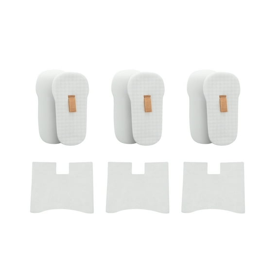 Nispira HZ602 Foam Vacuum Foam Filter Set Shark HZ2000, HZ2002 HZ702, HS152AMZ, HZ602, HZ251, HH202, HH205, HZ2003C, UV580, QS2000QBK, QS2000QBL, QS2000QCP, QS2000QGN, QS2000QRD, XFFKHZ2000 3 Pack