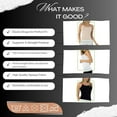 thumbnail image 7 of VHD 3 Pack Seamless Camisole Tops for Women - Scoop Neck Cami, Undershirt Basic Camis, Spaghetti Strap, Tank Tops, Singlet (US, Alpha, XX-Large, Regular, Regular, Mix (Black-White-Beige)), 7 of 7