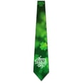 thumbnail image 3 of St. Patrick's Day Ties Mens Clovers Necktie Holiday Tie by Three Rooker, 3 of 3