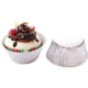 thumbnail image 5 of 200 moldes metálicos para muffins, envoltorios de papel para cupcakes y pasteles (plata y oro rosa), 5 of 8