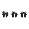 thumbnail image 4 of Guantes Antideslizantes Yuarrent para Motocicleta Ciclismo Negro M, 4 of 6