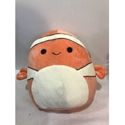 Kelly Toy Squishmallow 8 Plush Stuffed Animal Valentines Easter Christmas Birthday Anytime Squad (Clown Fish)