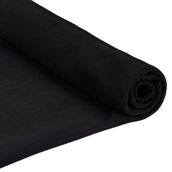 2 Yards Felt Fabric 37.8 inch Wide Craft Felt Fabric by The Yard Felt Sheets Soft and Durable Black Felt Fabric DIY
