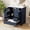 Blue, variant on ChenyueFurn Bathroom Vanity 30 Inch Single Bowl Sink Soft Close Door Three Drawers Space-Saving Storage Black