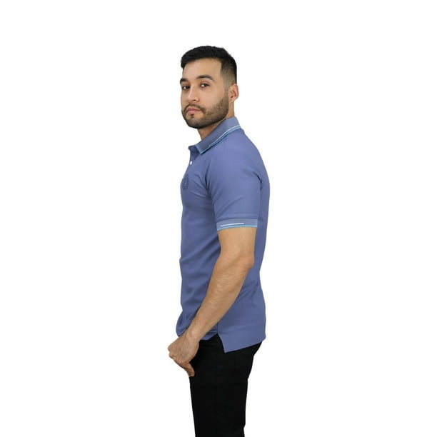 Playera Caballero Platini DP19SA Light Blue 1 Pz