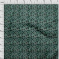 thumbnail image 4 of oneOone Rayon Orange Fabric Mosaic Sewing Craft Projects Fabric Prints By Yard 56 Inch Wide, 4 of 5